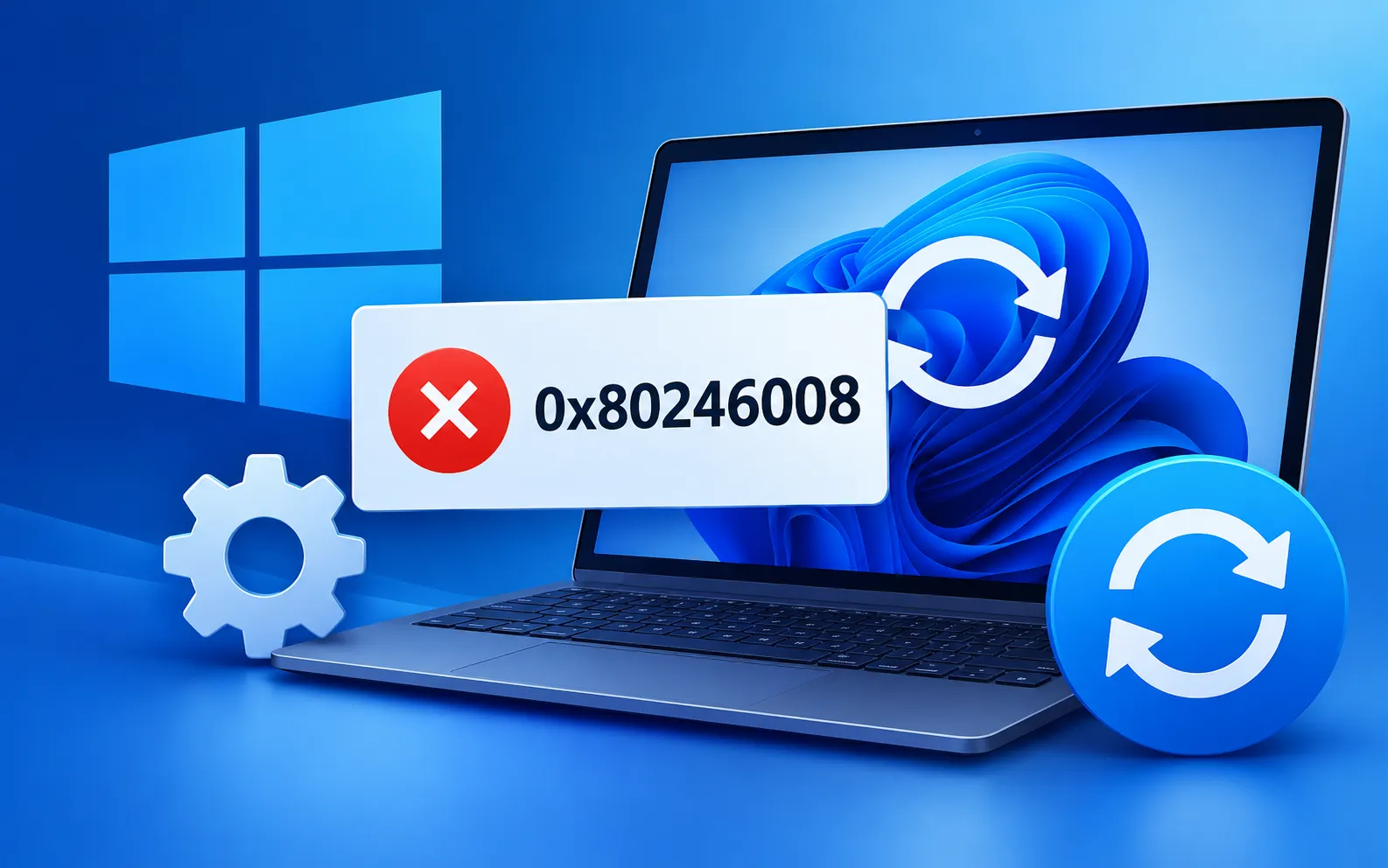 Windows Update Error Code 0x80246008 fix